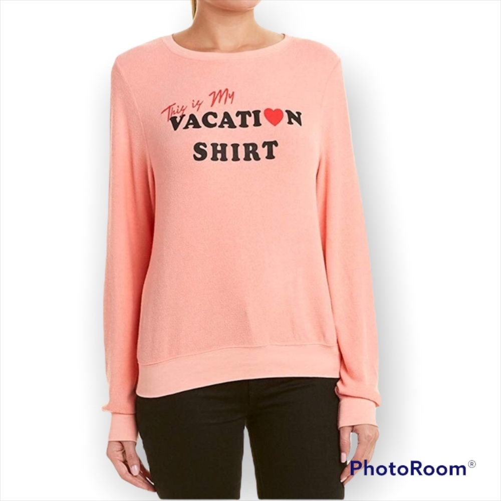 Wildfox Crewneck Vacation Jumper Sweater